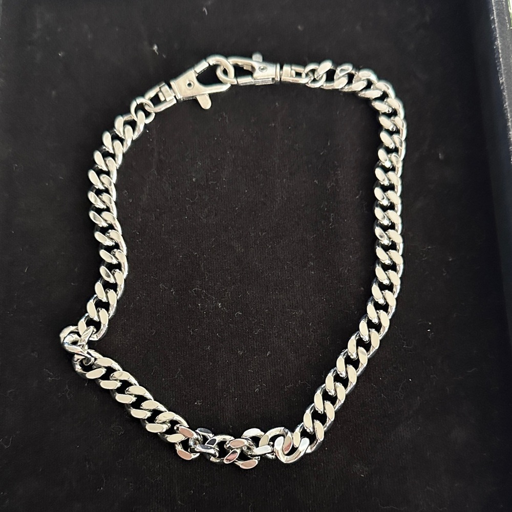 The Kooples Silver-Tone Men's Necklace